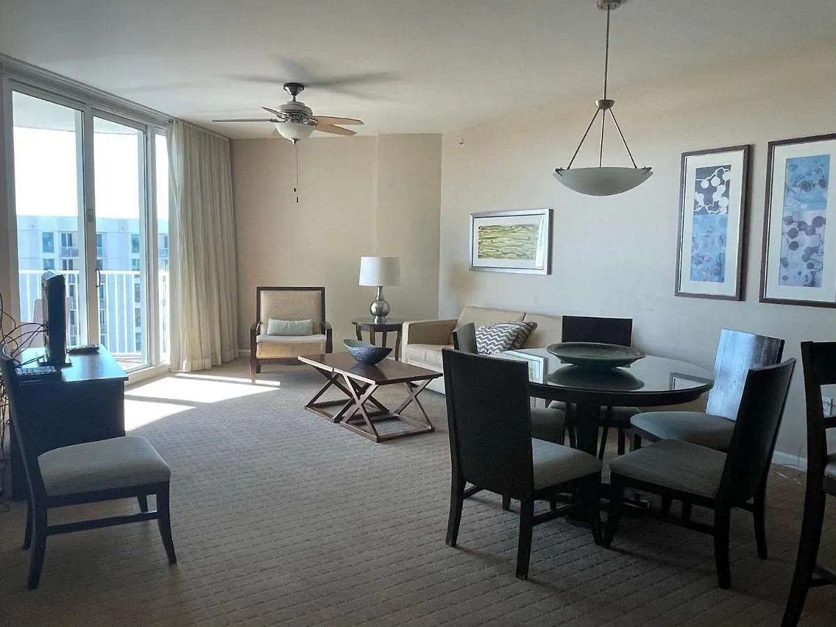 Apartment Top Floor Condo In Palms Of Destin Resort. Water View.